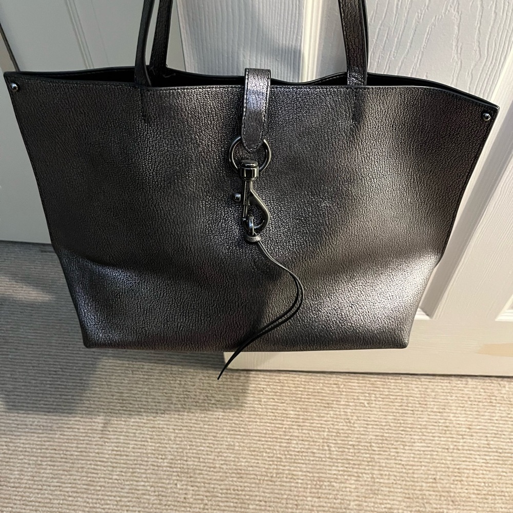 Elegant Black Tote Bag